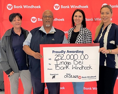 Bank Windhoek supports Imago Dei, a school feeding scheme