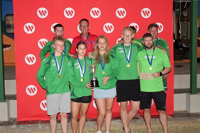 CFC and SKW dominate Fistball Playoffs 